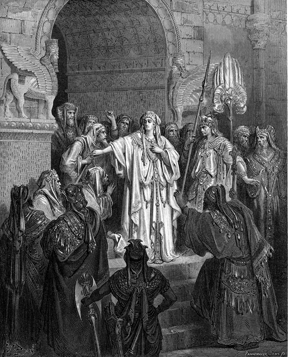 Queen Vashti Refuses to Obey the Command of Ahasvuerus